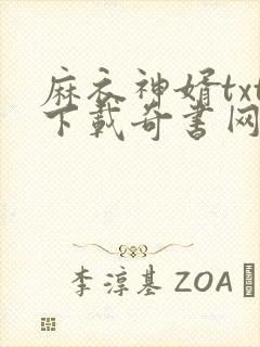 麻衣神婿txt下载奇书网