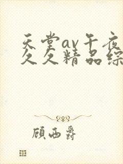 天堂av午夜久久久精品综合