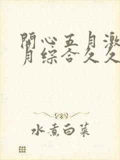 开心五月激情五月综合久久中文字幕