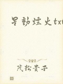 星动烟火txt