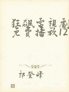 狂飙电视剧全集免费播放12集