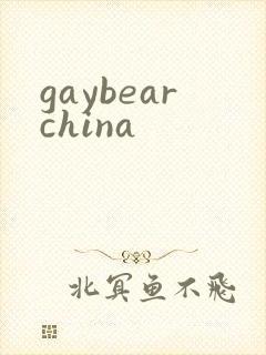 gaybearchina