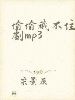 偷偷藏不住广播剧mp3