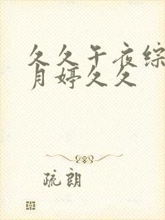 久久午夜综合五月婷久久