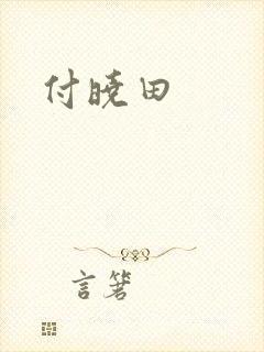 付晓田