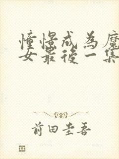 憧憬成为魔法少女最后一集