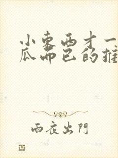 小东西才一根黄瓜而已的推荐书