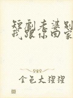 短剧老婆别追了我跟你回家