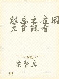 难忘之夜国语版免费观看