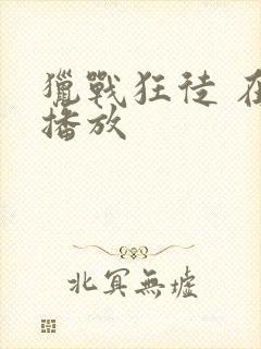 猎战狂徒 在线播放封面