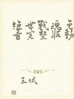 绝世战魂免费观看完整版动漫西瓜