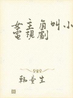 女主角叫小曼的电视剧封面