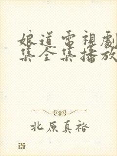 娘道电视剧31集全集播放免费下载封面