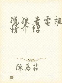 猎狼者电视剧剧情介绍