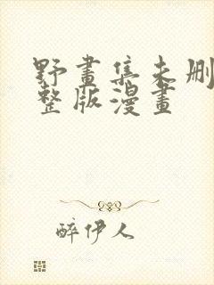 野画集未删减完整版漫画