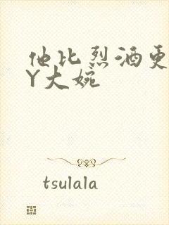 他比烈酒更撩BY大婉