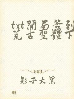 txt开局签到荒古圣体下载