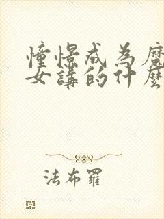 憧憬成为魔法少女讲的什么