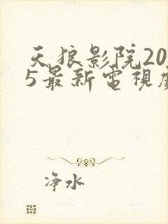 天狼影院2025最新电视剧免费观看