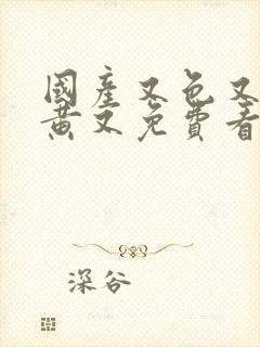 国产又色又爽又黄又免费看