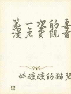 第一次的妻子动漫免费观看全集完整版第五集封面