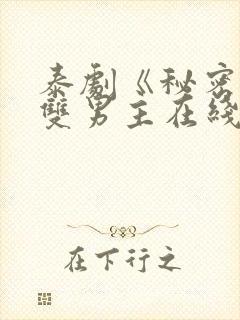 泰剧《秘密爱》双男主在线观看