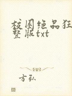 校园绝品狂徒完整版txt