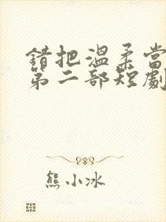 错把温柔当情深第二部短剧