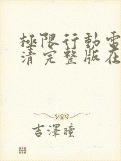 极限行动电影高清完整版在线观看