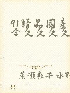 91精品国产综合久久久久久蜜臀