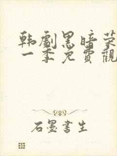 韩剧黑暗荣耀第一季免费观看