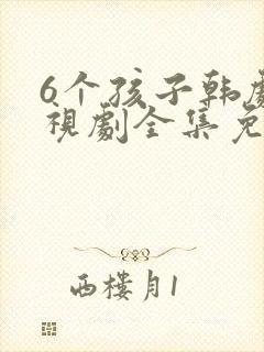 6个孩子韩剧电视剧全集免费观看