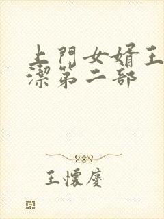 上门女婿王浩李洁第二部