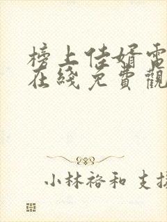 榜上佳婿电视剧在线免费观看封面