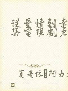 从爱情到幸福全集电视剧免费观看
