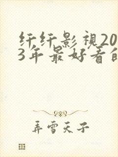 纤纤影视2023年最好看的电视剧是