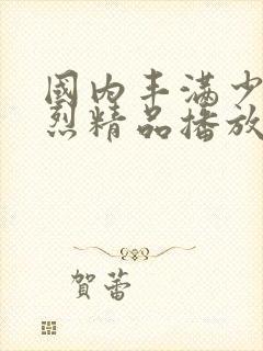 国内丰满少妇猛烈精品播放