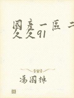 国产一区 二区久久91