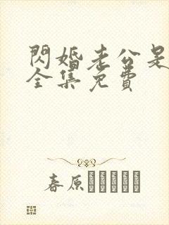 闪婚老公是豪门全集免费封面