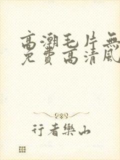 高潮毛片无遮挡免费高清风月直播