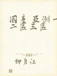 国产 亚洲一区二区三区