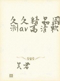 久久精品国产亚洲av高清软件