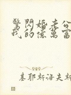 惊闪婚老公竟是我的亿万富翁