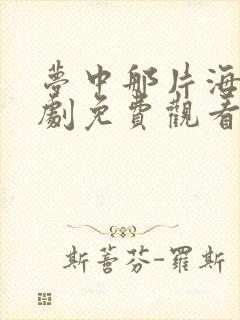 梦中那片海电视剧免费观看全集高清