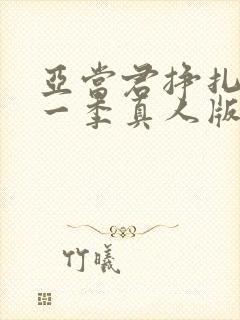 亚当君挣扎吧第一季真人版封面