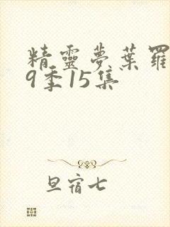 精灵梦叶罗丽第9季15集封面