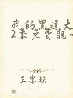 我的黑道大佬第2季免费观看