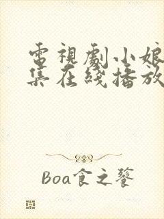 电视剧小娘惹全集在线播放封面