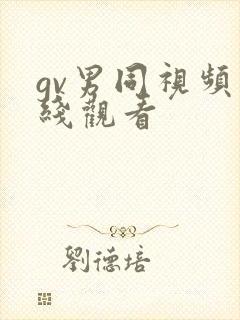 gv男同视频在线观看