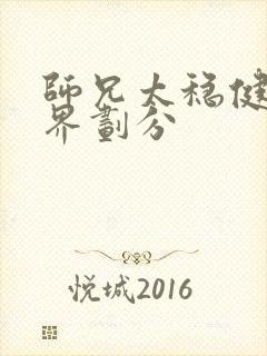 师兄太稳健了境界划分封面